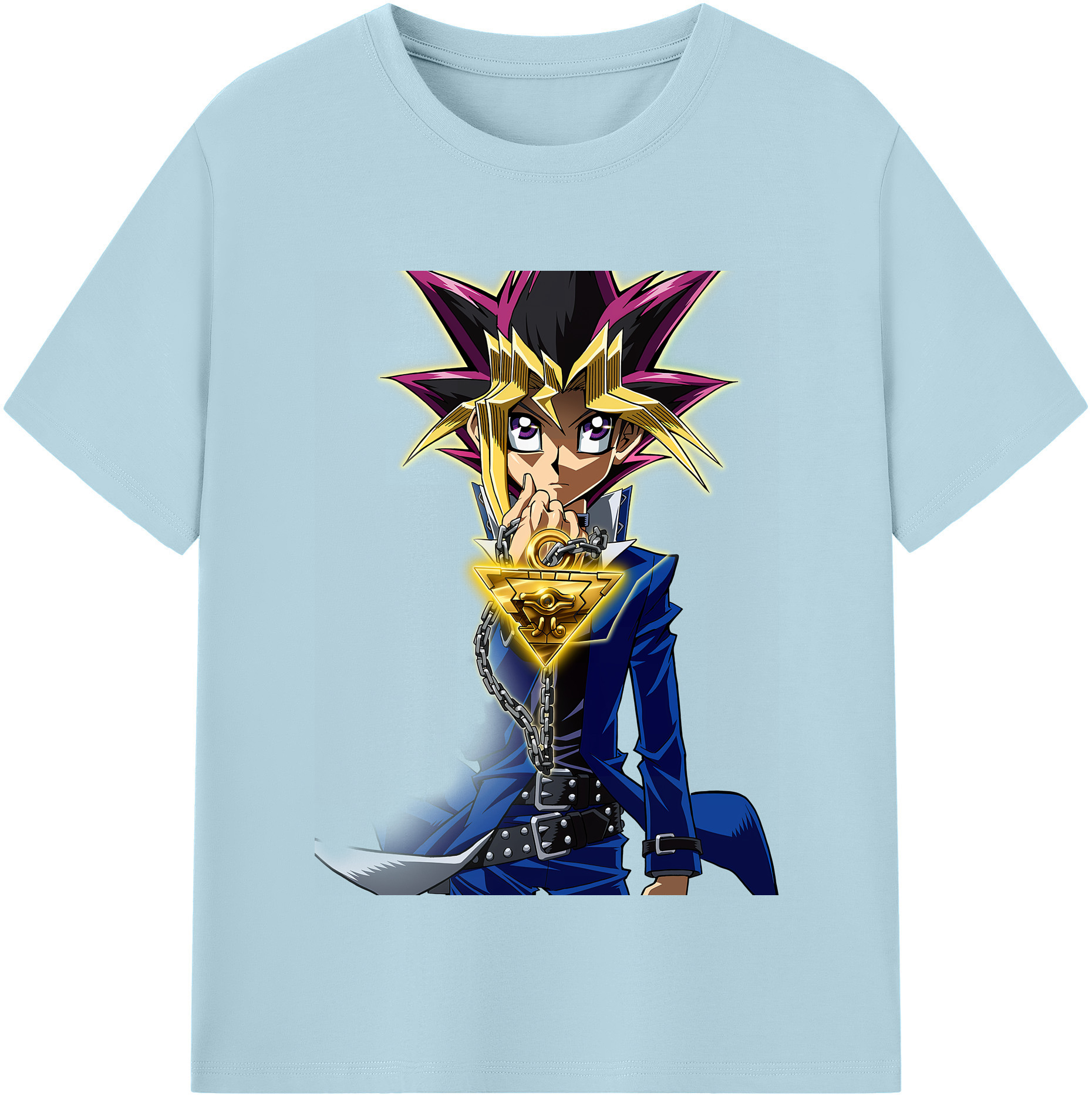 （画像用） 遊☆戯☆王 Yu-Gi-Oh! 綿100％半袖Tシャツ（フロントプリント）